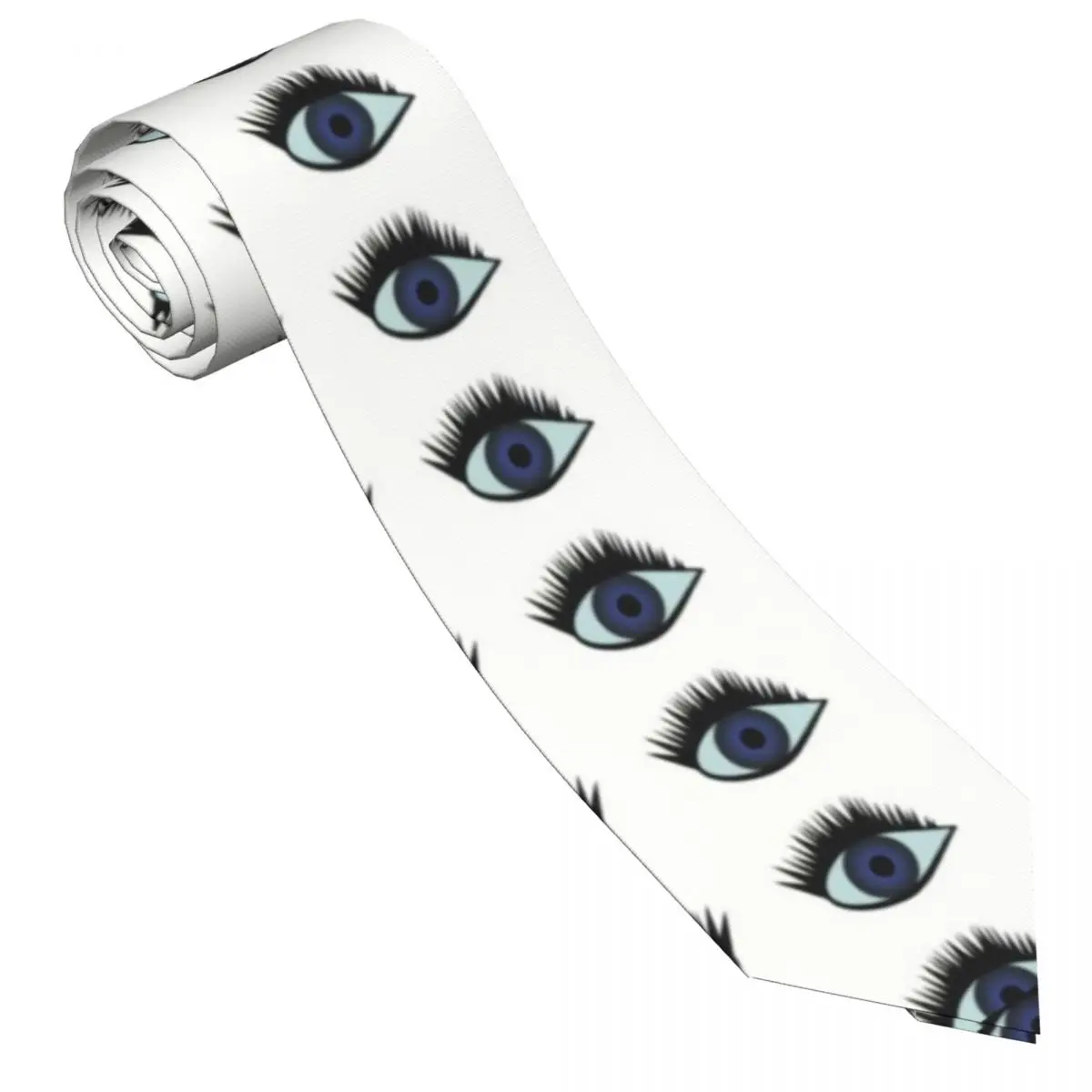 

Мужской галстук с голубыми глазами, 8 см