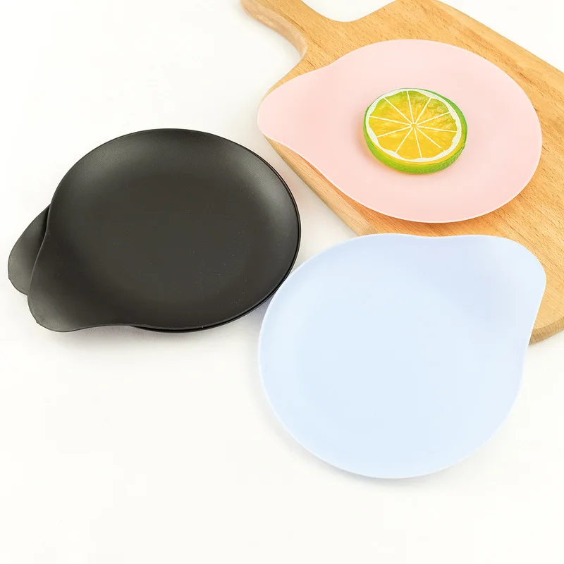 

1 шт. одноразовая тарелка в виде капли воды на день рождения, искусственный цвет, мультяшный торт, еда, японская посуда