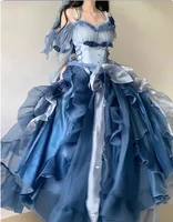 Голубое платье #2