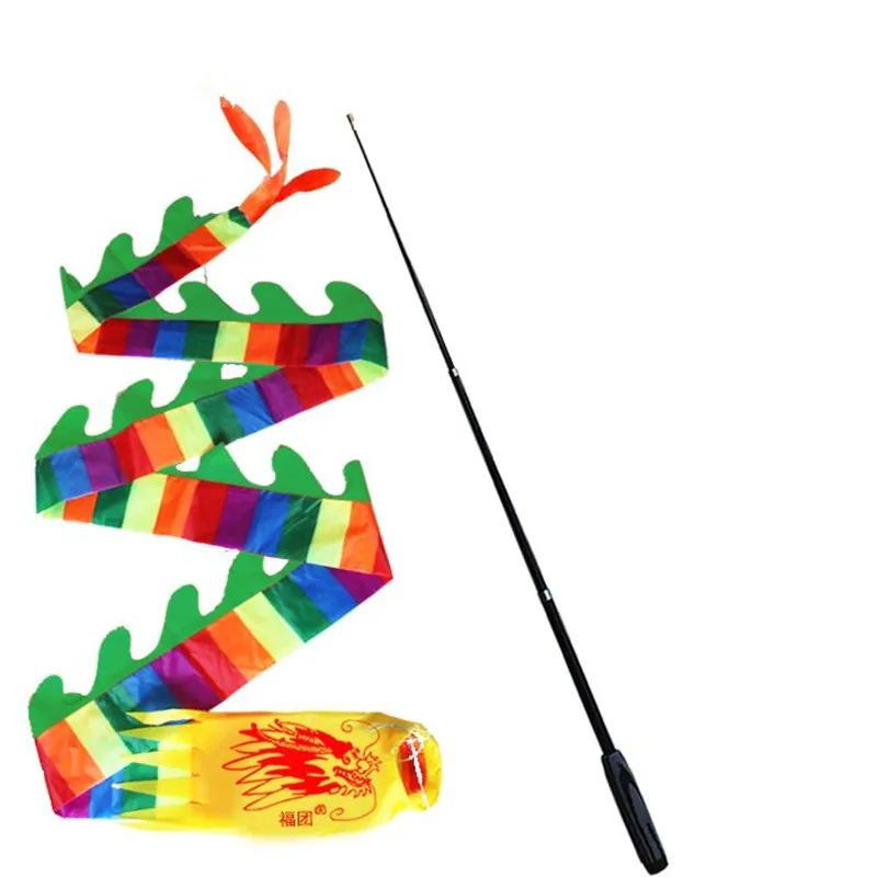 Лента для танцев китайского дракона 5/7/9 м