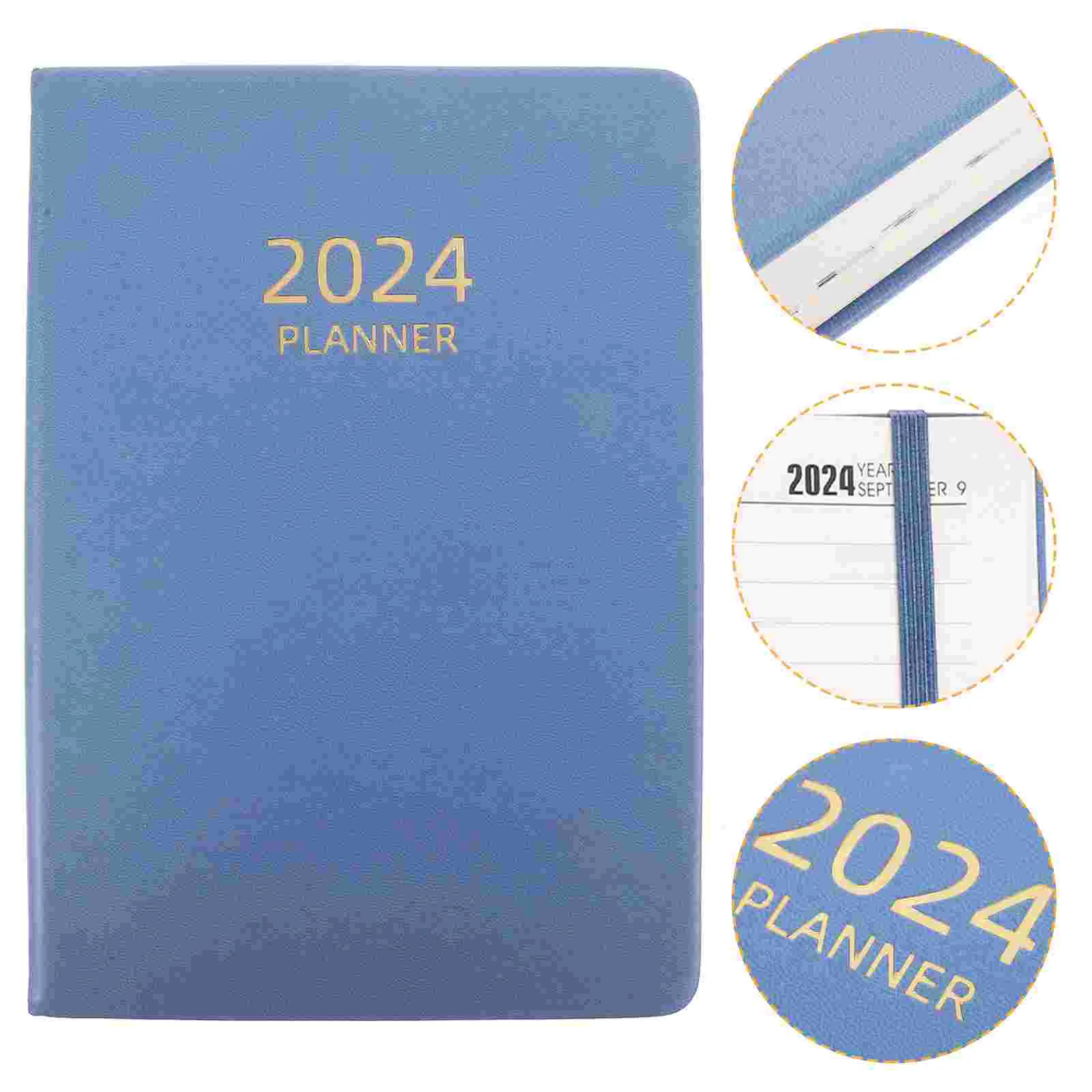

2024 Planner To Do List Notepad Hourly Schedule Weekly Monthly Calendar Weekly Appointment Book Daily Planner Notebook A5 Time