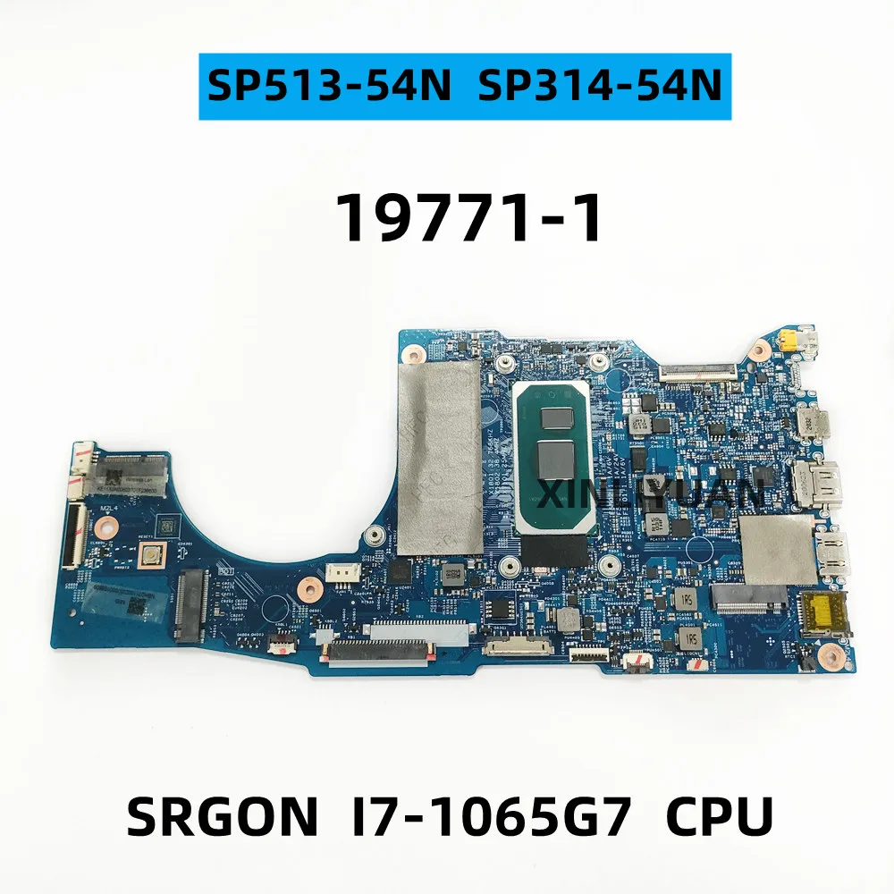 

Для ноутбуков ACER SP513-54N, SP314-54N, материнская плата 19771-1 с процессором SRG0N, 8 ГБ/16 ГБ ОЗУ в комплекте