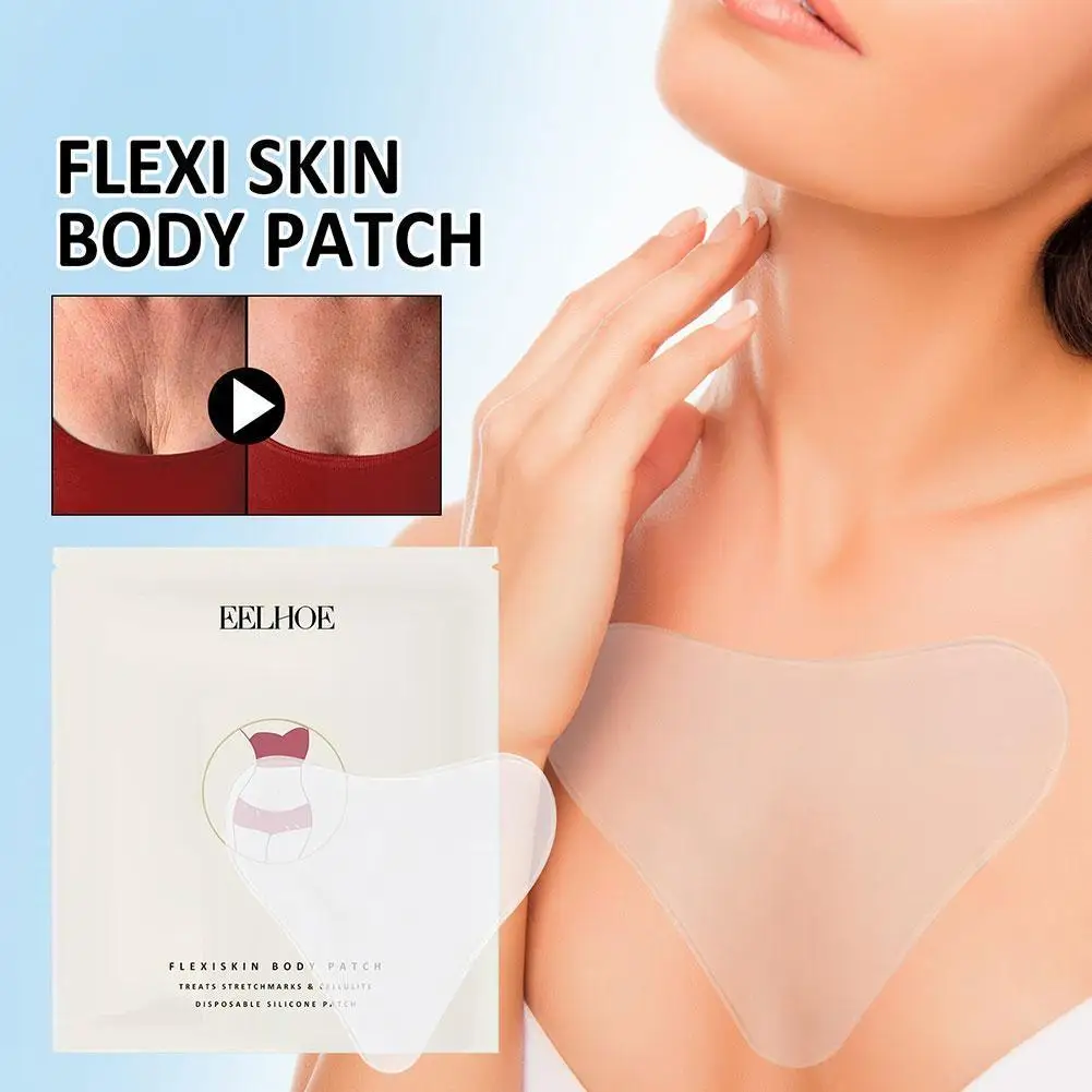 

Silicone Transparent Removal Patch Reusable Anti Wrinkle Lifting Skin Breast Aging Chest Pad Care Flesh Patch Anti Face Che C3j1