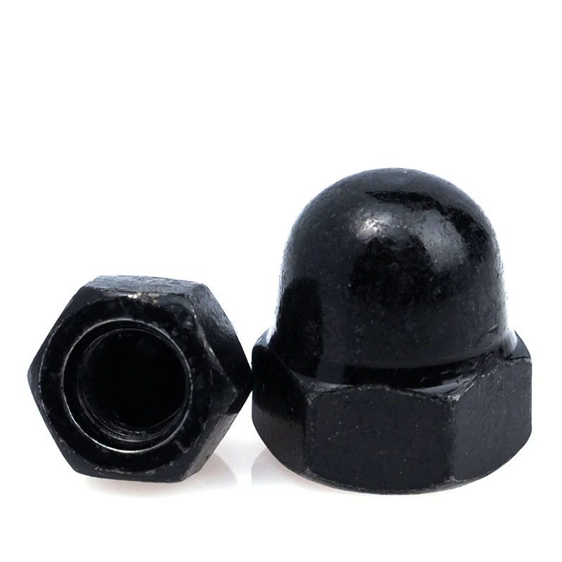 

Никелированные черные шестигранные колпачковые гайки M3 M4 M5 M6 M8 M10 M12