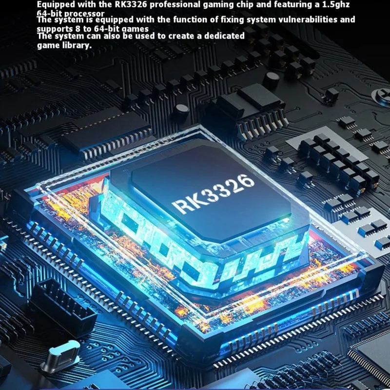 Фото 【ДЕНЬ БЛАГОДАРЕНЬЯ】Портативная игровая консоль RF40H с 4,0-дюймовым IPS-экраном, 128 ГБ памяти, Wi-Fi, ретро-игровая консоль с открытым исходным кодом, 30+ эмуляторов №2