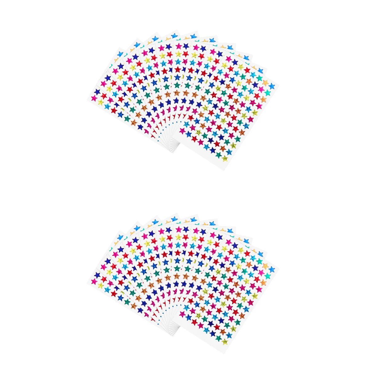 

Самоклеящиеся блестящие звездочки NUOLUX, 2 шт. в упаковке, 960 шт., 1 см, разные цвета, блестящие наклейки, награды для детей, студентов, учителей