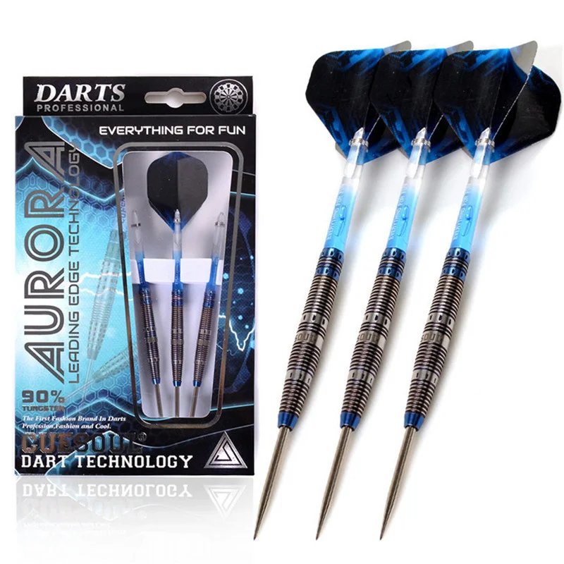 

CUESOUL Tungsten Darts Steel Tips 23g 145mm Needle Tip Darts With 90%Tungsten Barrel C4109