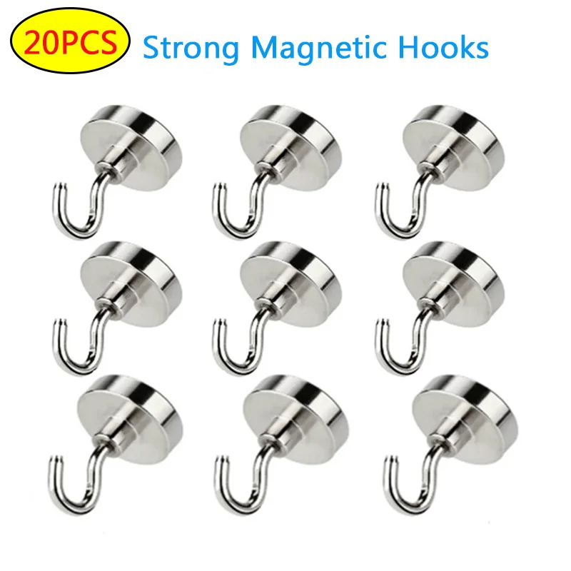 

Organization Hooks Duty Hanger Storage Heavy Hanging Hange For Hooks Home Strong Key Magnetic Bar Coat Kitchen Wall Cup
