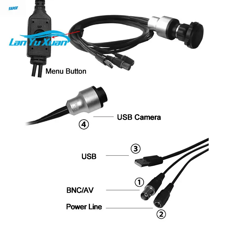 

Медицинская USB-камера для эндоскопии, портативная USB-камера