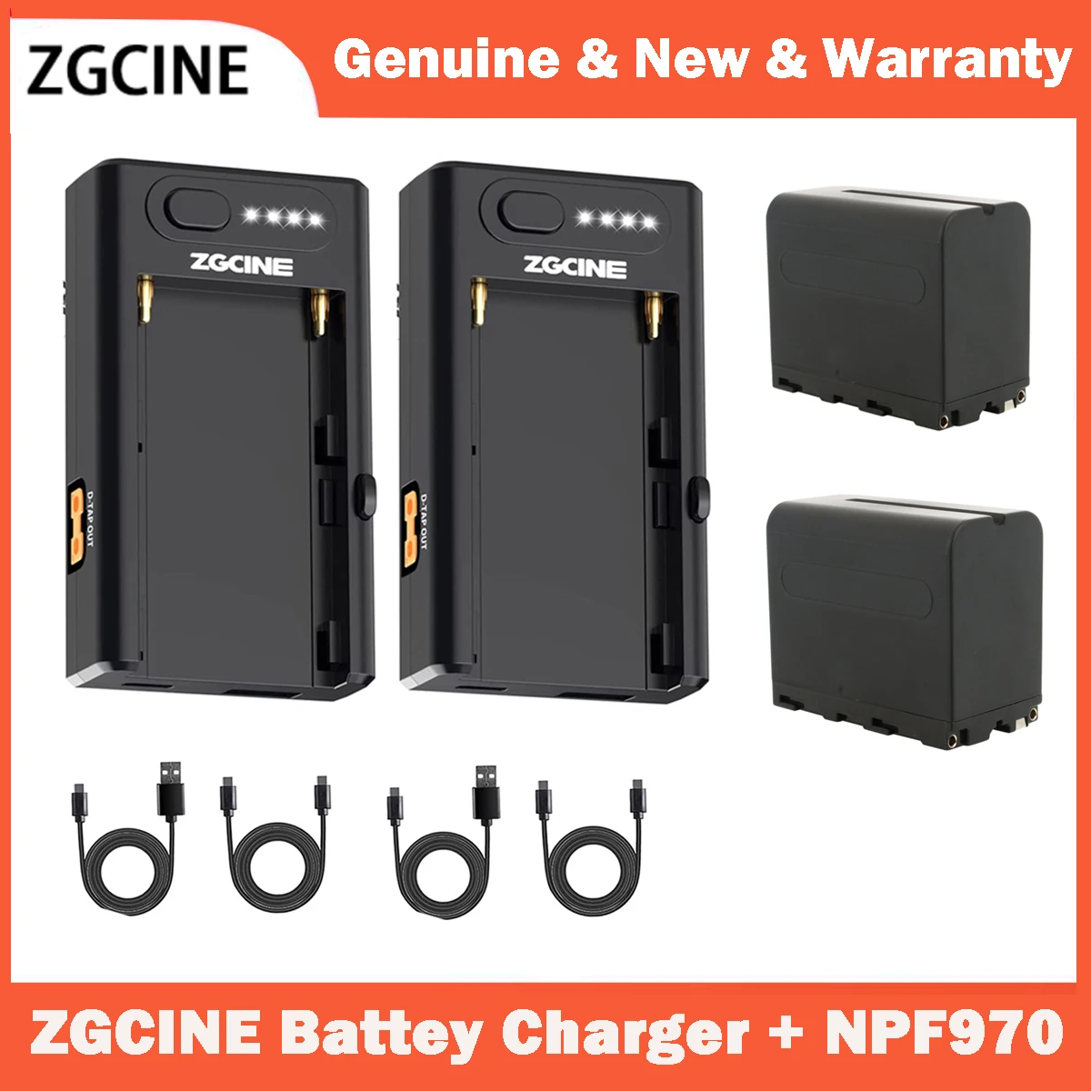 

Зарядное устройство ZGCINE NP-F с батареей Sony NP-F для Sokani X100 X60 Mini RGB Amaran 60D S 60X S