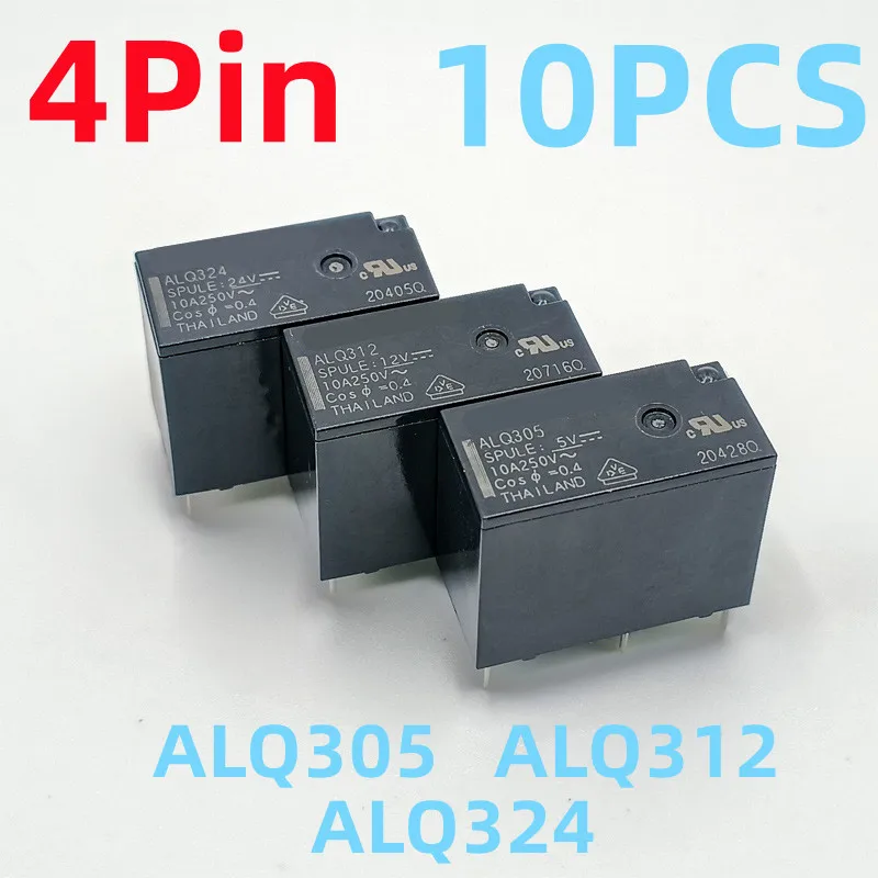 Новые реле ALQ305 ALQ312 ALQ324 4Pin 10A 250V