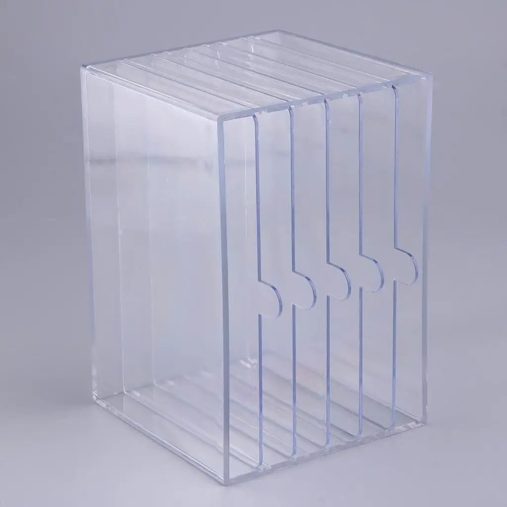 

Professional Acrylic Storage Box False Practice Display Stand Holder Manicure Tools
