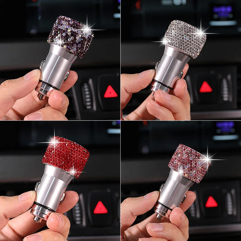 3 in 1 usb cable for iphone diamond crystal car fast charging cable for android micro type c type c mobile phone charger wire free global shipping