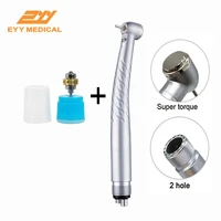 eyy 1pcs cartridge rotor fit dental equipment dentist turbine with 1 pcs led e generator handpiece 24 hole air turbine