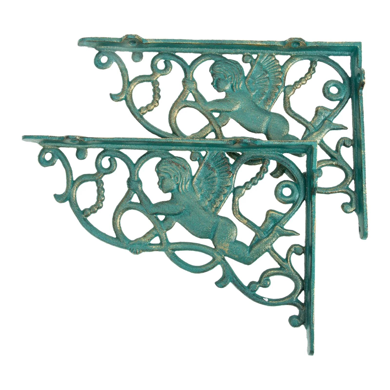 

1 pair of Wall Mounted Shelf Brackets Wall Shelf Holder Support Brackets