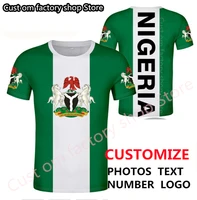nigeria t shirt diy free custom made name number nga t shirt nation flag ng federal republic nigerian college text photo clothes