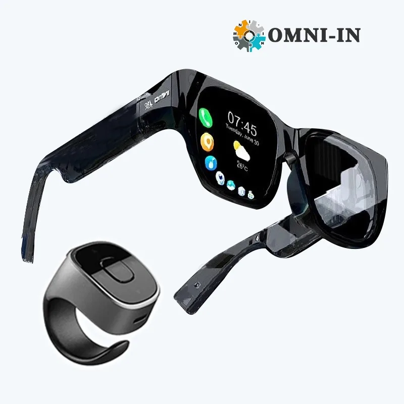 

INMO AR Glasses 2+32G Customization 3D Smart Cinema Steam VR Game Black Sun Glasses High Quality In Stock