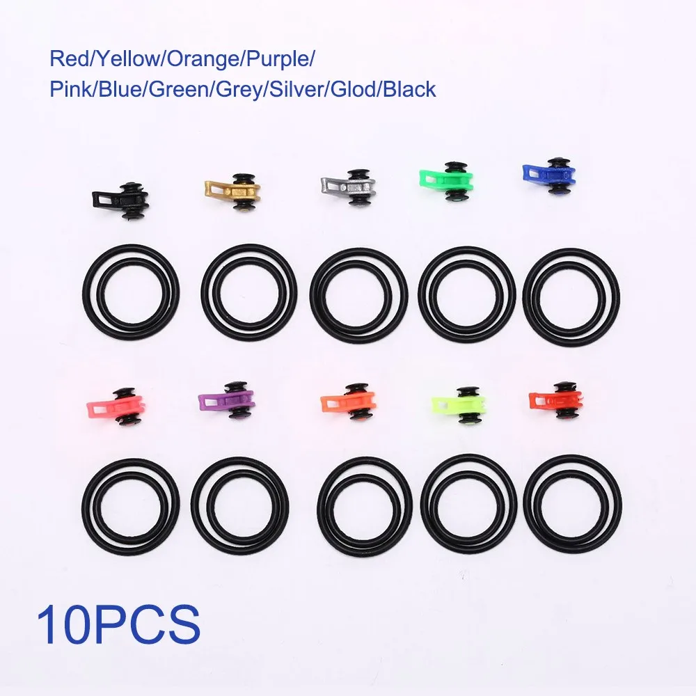 

10pcs Fishing Hook Clip Fishing Tackle Fishing Holder Rod Pole Hook Keeper Lure Bait Multi-color Fishing Tools Accessories