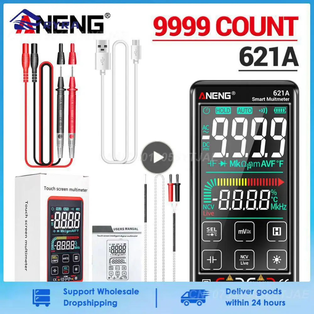 

Multifunctional Tester Transistor Form 10a Measurable Ac Dc Ac Dc Auto Range Digital Multimeter Intelligent Multimeter