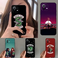 riverdale phone case for xiaomi redmi k40 k30 k20 10 x 9 8 7 6 a c t s pro plus extreme k50 gaming go soft cover