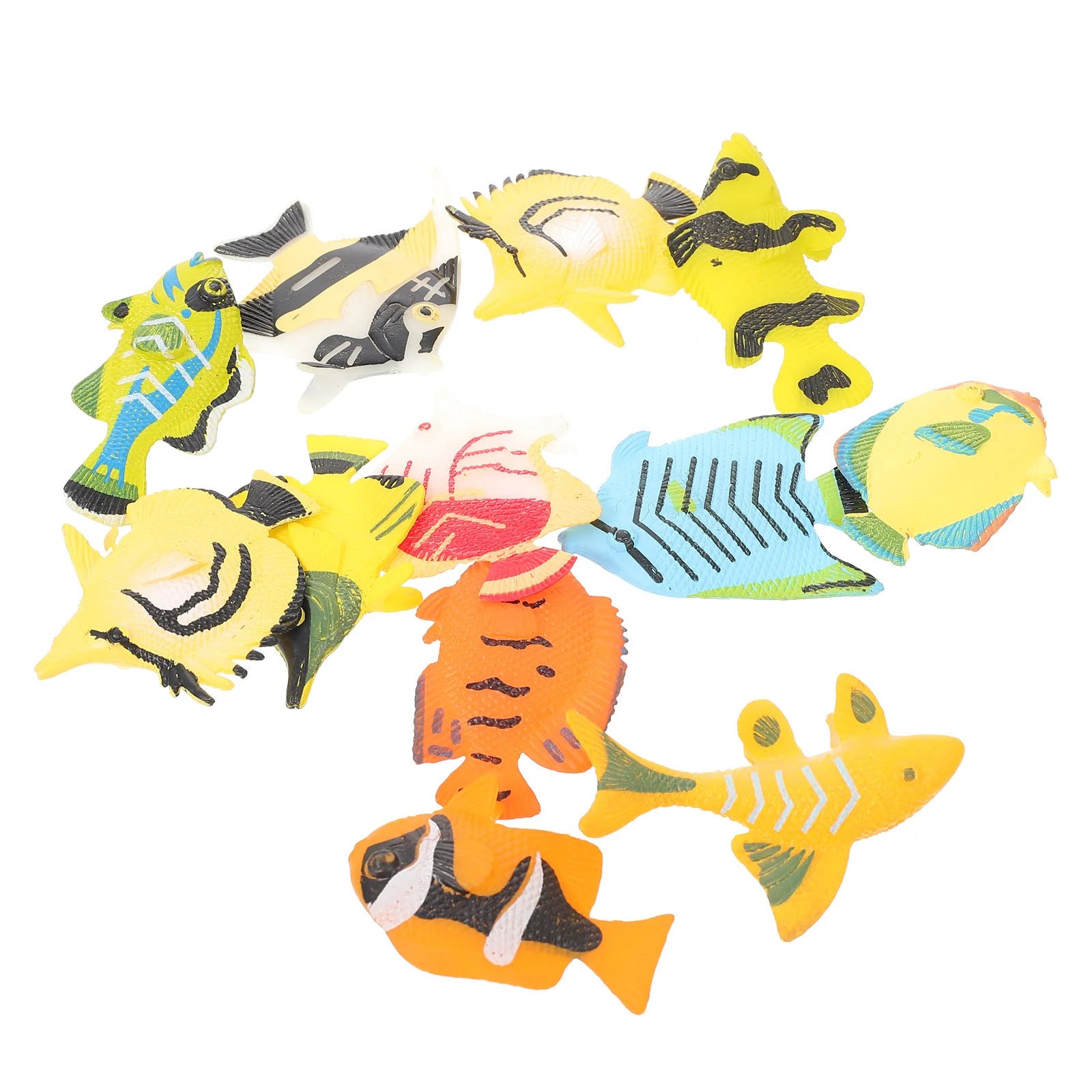 

Tank Fake Artificial Aquarium Swimming Decorations Ornament Moving Floating Sea Bowl Animal Toys Photography Props Kitchen