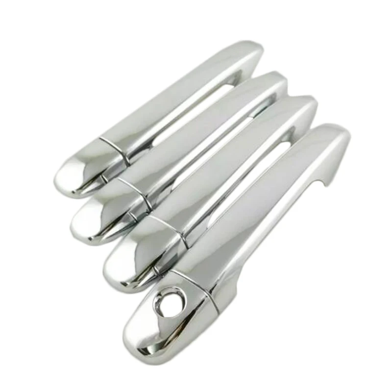 

8Pcs/set Chrome Door Handle Trim Cover for Subaru Outback 2015 2016 Car exterior Accessories ABS Car Styling