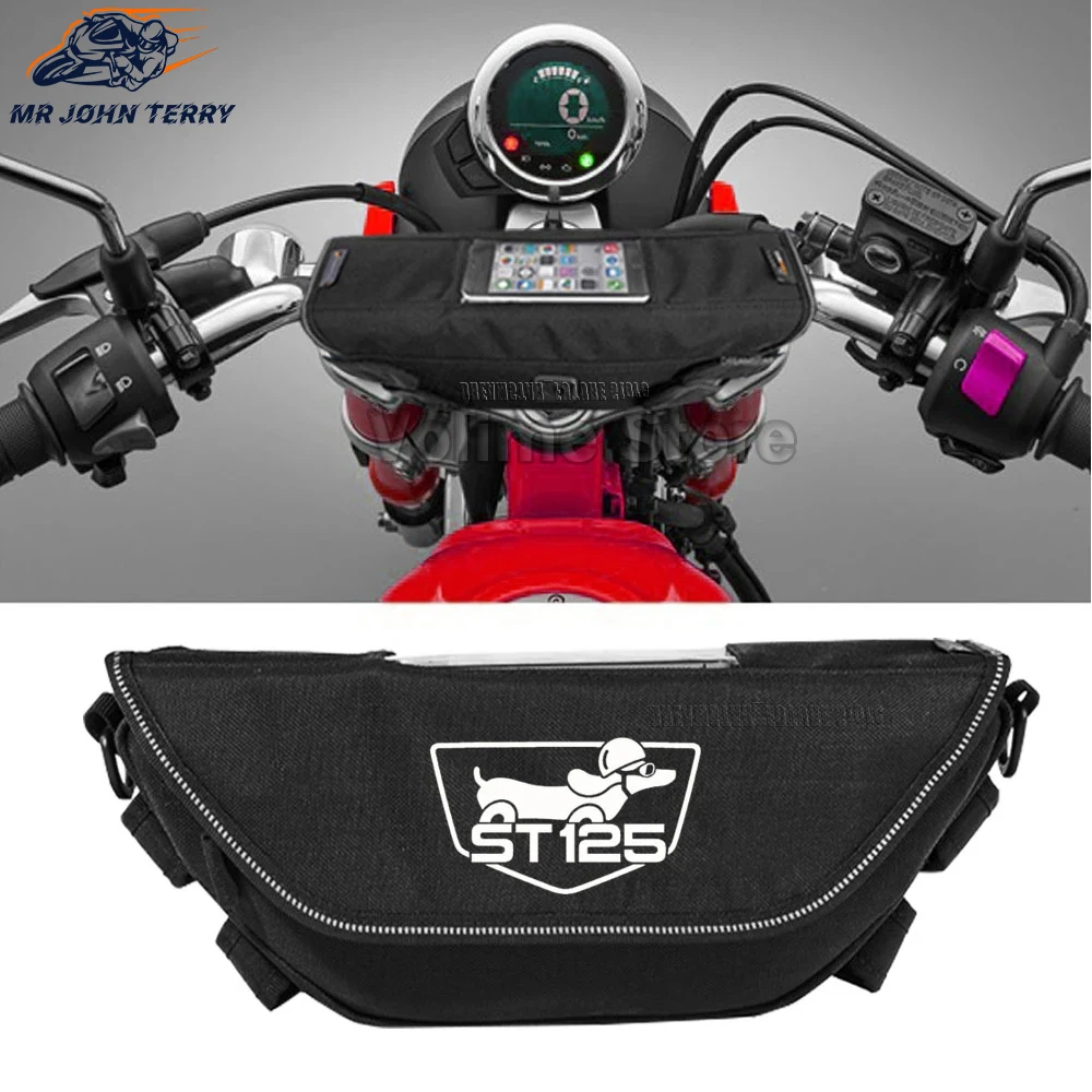 

motorcycle handlebar travel navigation bag FOR HONDA DAX125 ST125 Waterproof