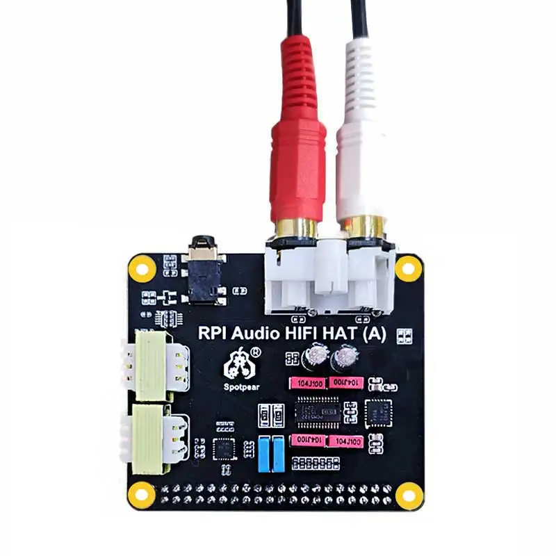 Фото ЦАП аудиокарты Raspberry Pi 5 PCM5122 I2S также для серий PI4/PI3/Zero №3