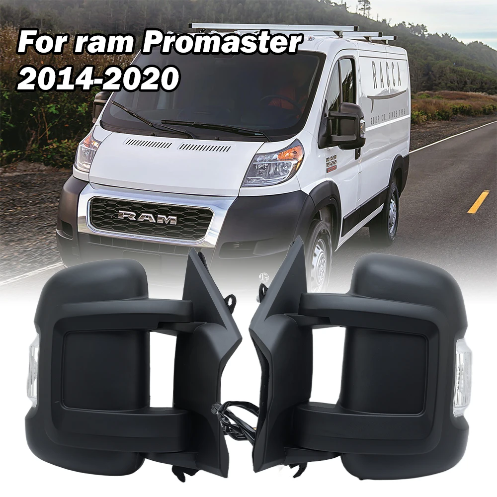 Боковое зеркало заднего вида в сборе для Dodge Ram Promaster 2014 2015 2016 2017 2018 2019 2020 дверное с