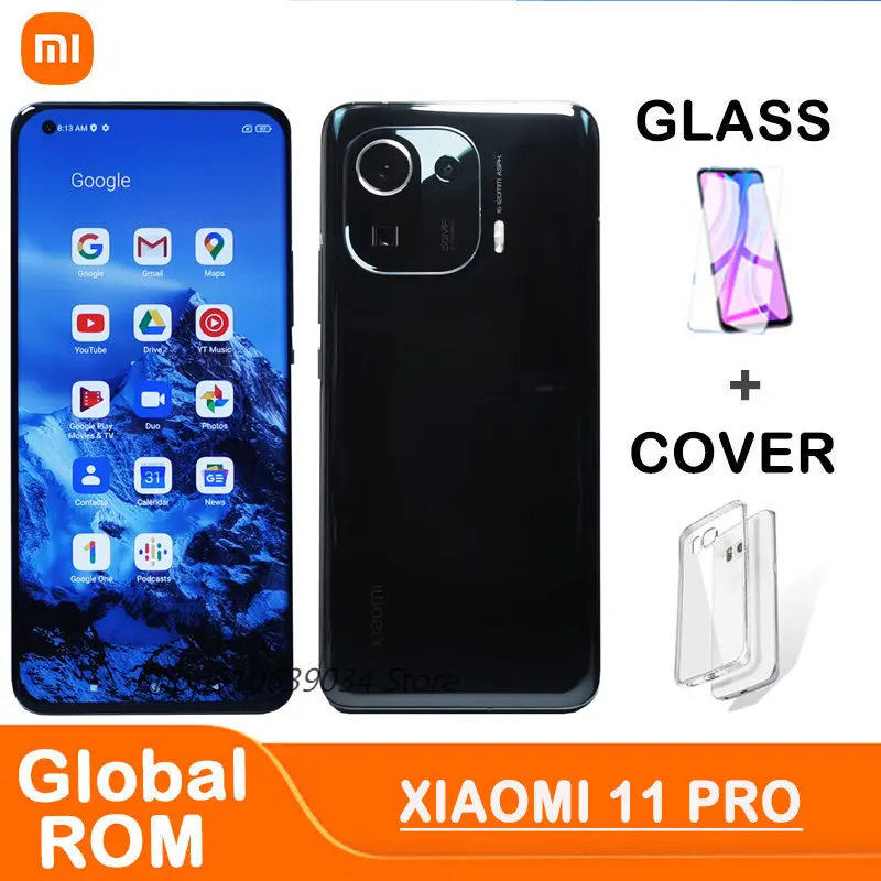 

Xiaomi 11 Pro 5G 67W NFC redmi Snapdragon 888 5000mAh Octa-core Smartphone 50MP Android 5G QC 6.81” AMOLED Screen