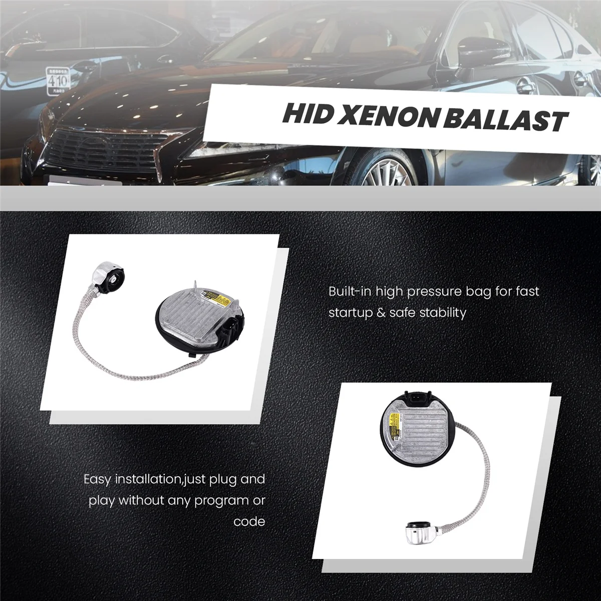 Новый модуль управления ксеноновым балластом для HID фар D4S D4R Toyota Lexus Subaru 85967-08020