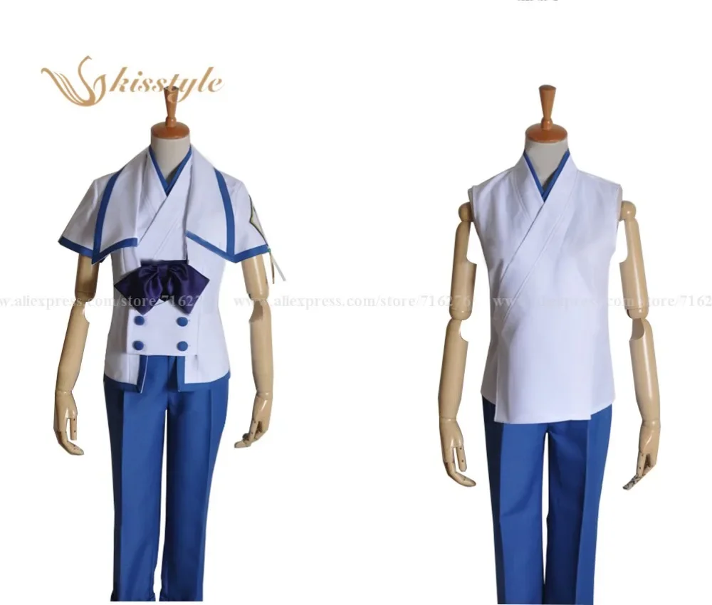 Kisstyle модная униформа из нового мира Shun Aonuma костюм для косплея принимаются по