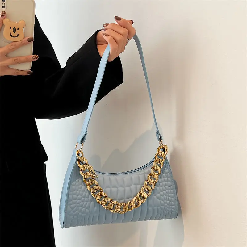 

Модные Сумки из искусственной кожи на цепочке для женщин, роскошные сумки на плечо, дизайнерские кошельки и сумочки, женские сумки-клатчи, р...