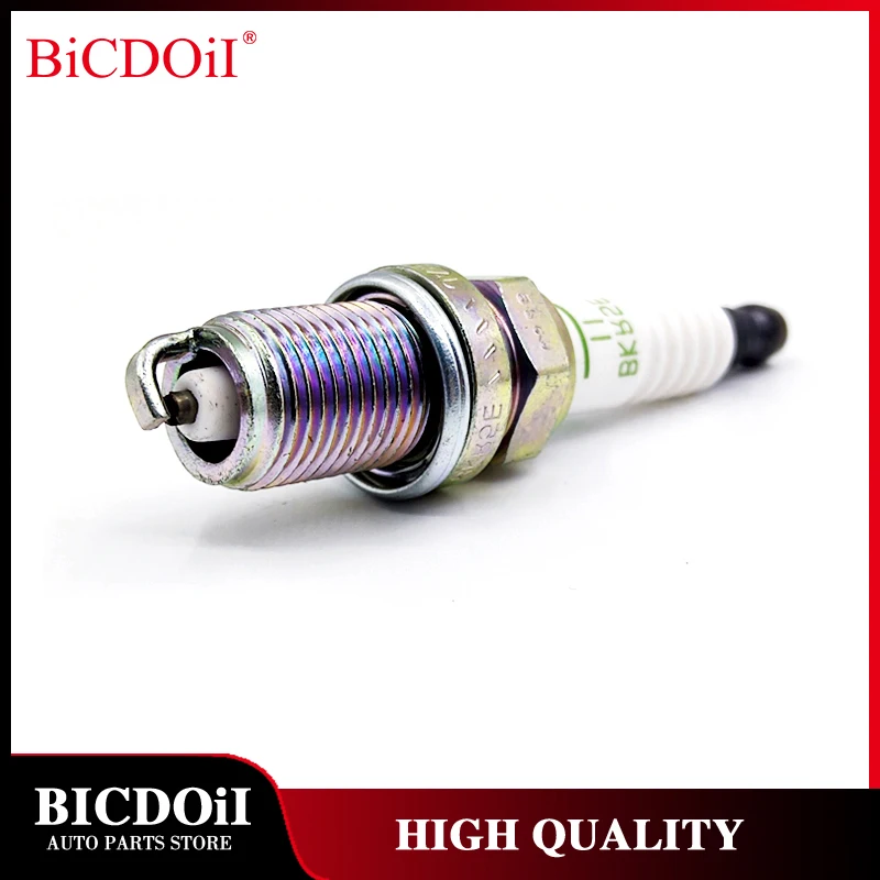 4/6Pcs Normal Spark Plug BKR5E11 6953 for Hyundai Santa Fe Tucson Sonata Veracruz Kia Sorento Sedona Sportage Subaru Forester images - 6