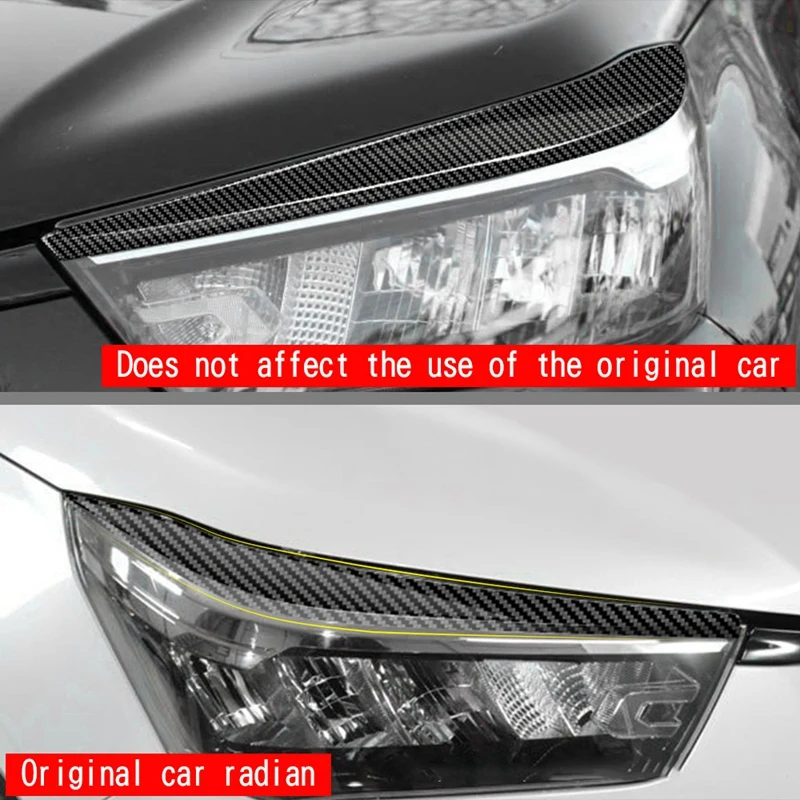 Фары брови веки покрытие ресницы головка фотолампа наклейки для Toyota Raize 200 Series