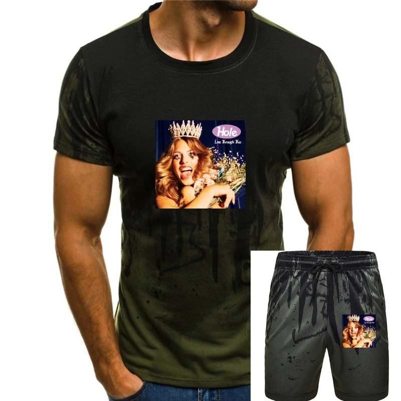 

Rare Vintage Courtney Love Hole 1994 Shirt Top Reprint Limmited Edition Men'S Black T Shirt Size S 3Xl Mens T Shirt 012875