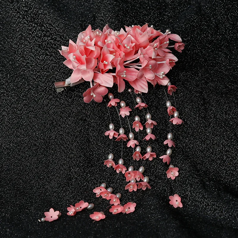 Свадебные аксессуары для волос NiuShuya ручной работы в Корейском стиле