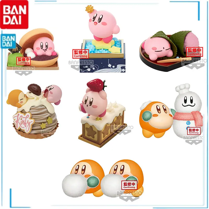 

Bandai Kirby Gashapon Japanese Anime Anime Figures Different Styles of Cute Cartoon Anime Characters Collection Kid Brinquedo