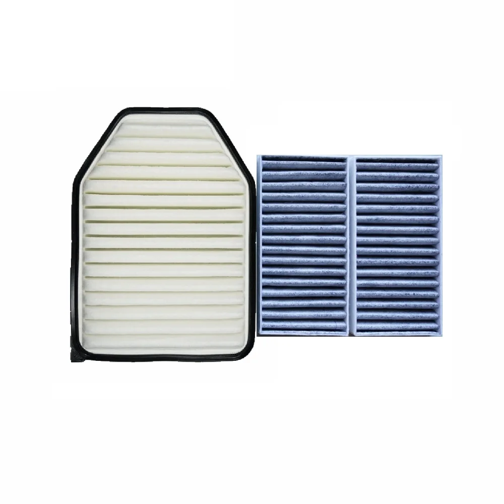 

68257791AA 55111302AA Car Engine & Cabin Air Filters Combo Set 53034018AE 53034018AD Fit For Jeep Wrangler JK V6 3.6L 2012-2018