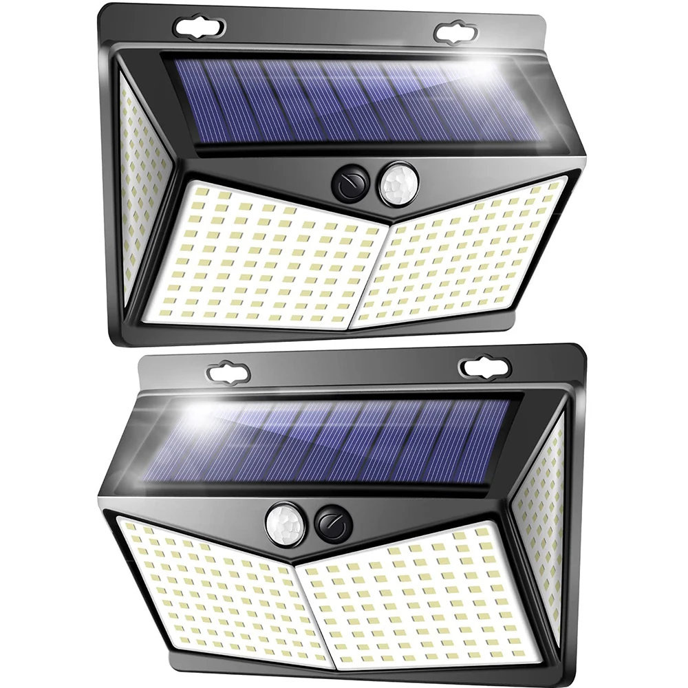 

Уличные светодиодные лампы с датчиком движения, 208 светодиодов