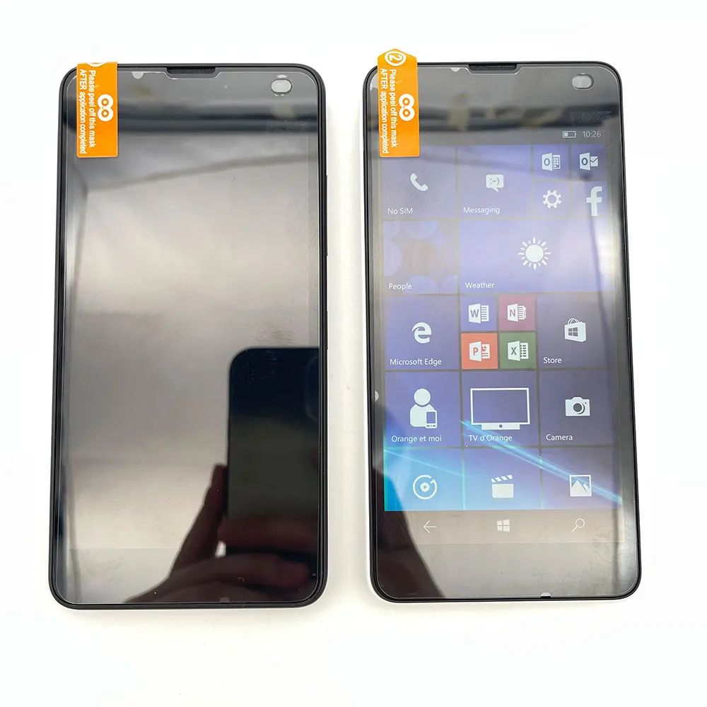 Фото Разблокированный восстановленный телефон Lumia 550, 5 МП, 4,7 дюйма, 8 ГБ, 1 ГБ ОЗУ, GSM 900/1800, 2100 мАч, Bluetooth №2