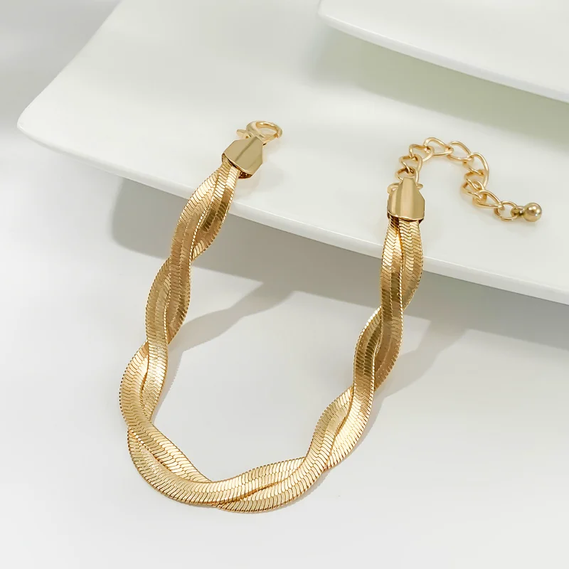 

Necklaces for Women Y2k Accessories Choker Stainless Steel Offers with Free Shipping Statement Gold Chain Statement Necklace