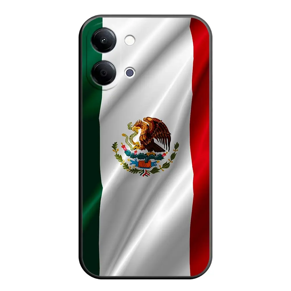 Фото Чехол для телефона с флагом Мексики для VIVO Y400 Y04 Y05 Y15S Y17S Y19S Y20 Y21 Y22S Y27 Y28 Y31D Y35 Y36 Y39 Y51 Y72 Y100 Y78 Y77 №4