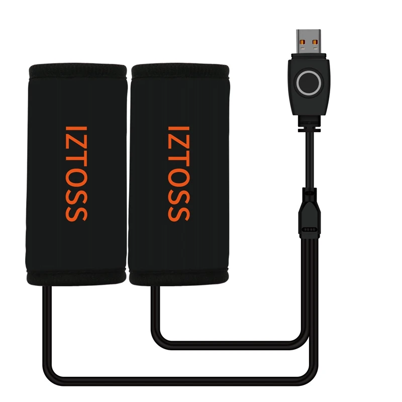 

IZTOSS Motorcycle Handlebar Grips USB Power Heated Handle Bar Heater Warmer Scooter Removable Grips For 22-30Mm