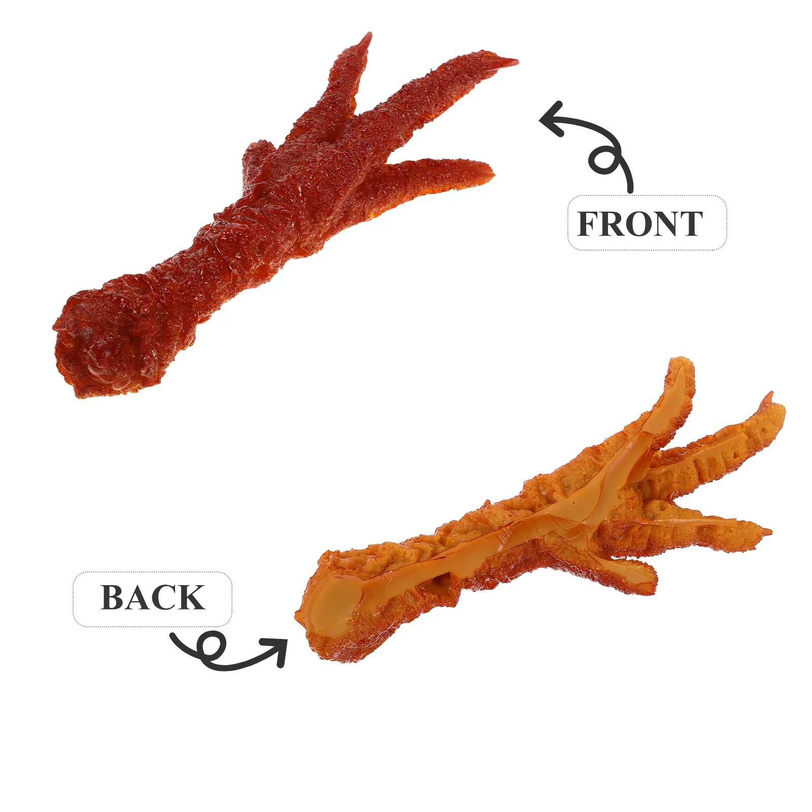 Имитация куриных лапок модель реалистичной еды поддельные модели форма витрины