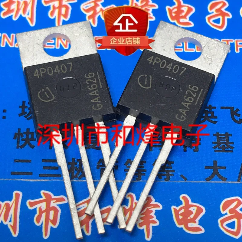 

5 шт.-10 шт., 4P0407 IPP80P04P4-07 TO-220 -40V -80A, в наличии, новый и оригинальный