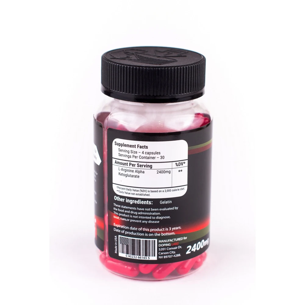 Аргинин Doping Labz AAKG 120 капсул |