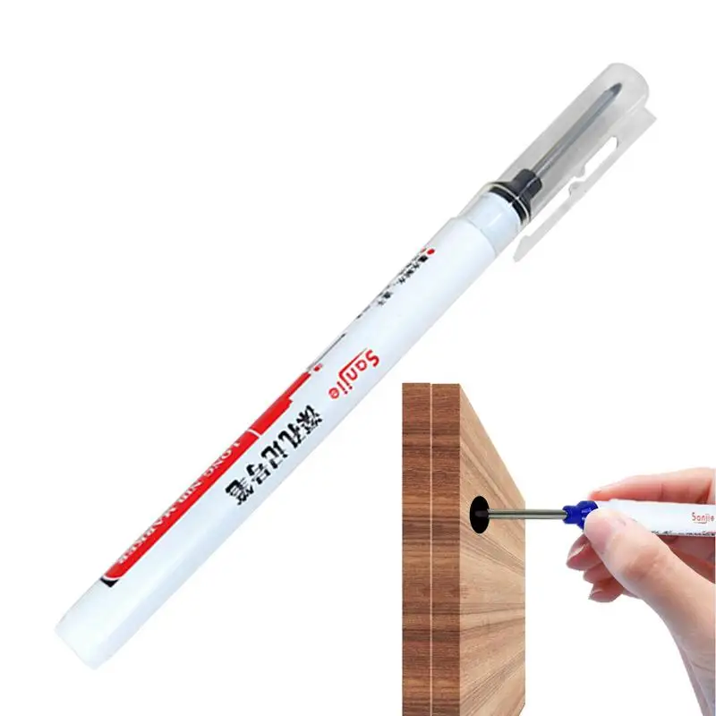 

Масляная маркерная ручка, водонепроницаемая деревянная стеклянная ручка, цветные маркеры, глубокий радиус действия, маркеры для столярных работ, маркировка, электрическое сверление