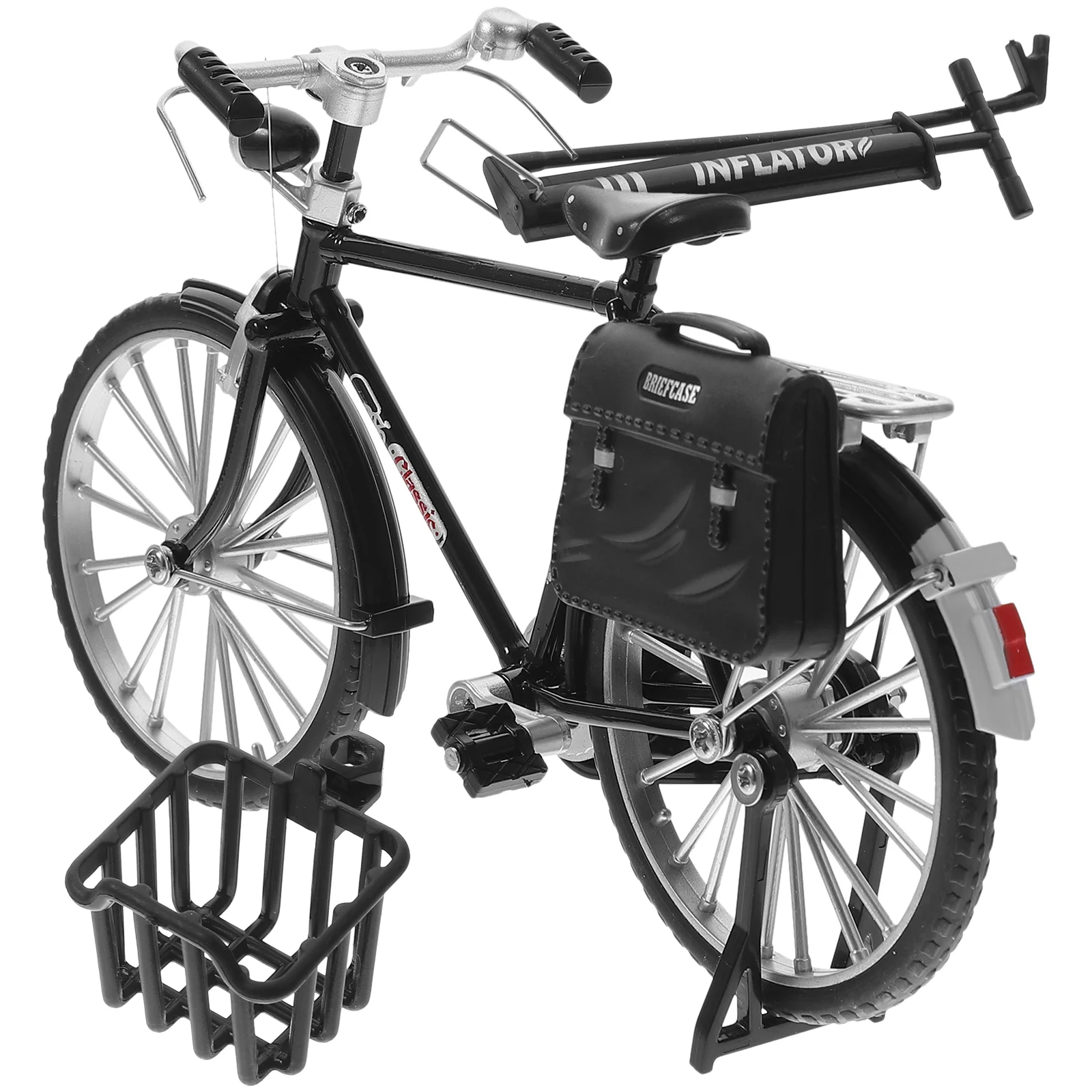 

DIY Bicycle Model Bike Ornament Decoration Small Figurine Miniature Sculpture Tabletop Children Toy Vintage Home Decorations