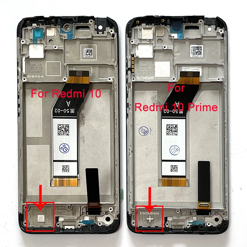 Оригинальный Новый ЖК-дисплей 6 5 дюйма для Xiaomi Redmi 10 Prime сенсорная панель